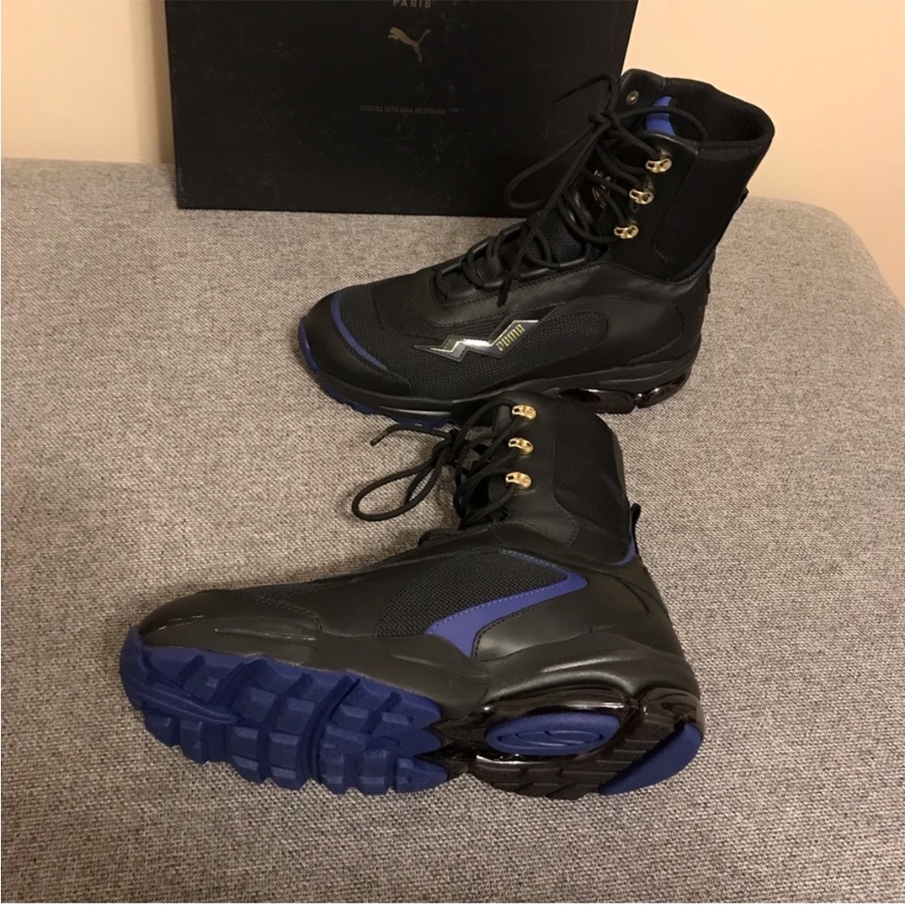 🎉 FINAL CRAZY SALE 🎉 New in Box Authentic & RARE Balmain x Puma size 7.5 - Picture 5 of 11